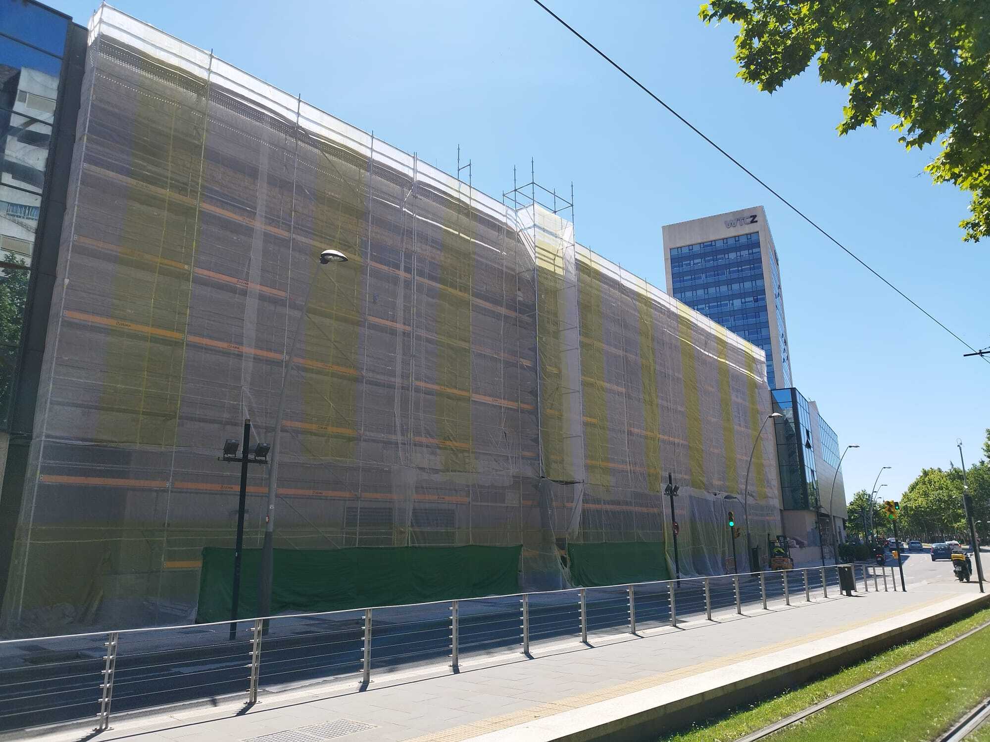 Rehabilitación energética de edificio con fachada ventilada cerámica