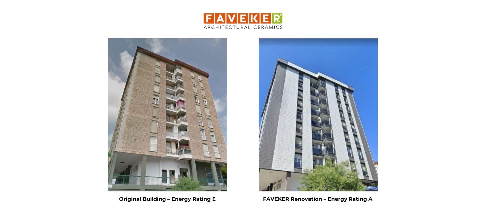Façade renovation to comply with the Energy Efficiency Directive.